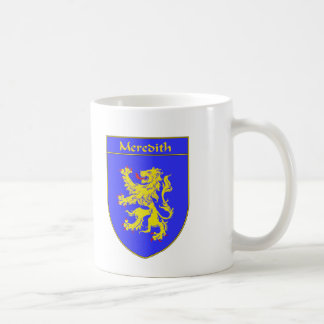Taza De Café Escudo de armas de Meredith/escudo de la familia