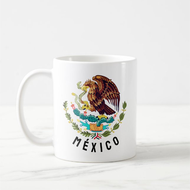 Taza De Café Escudo de armas de México (Izquierda)