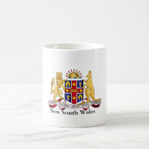 Taza De Café Escudo de armas de Nueva Gales del Sur