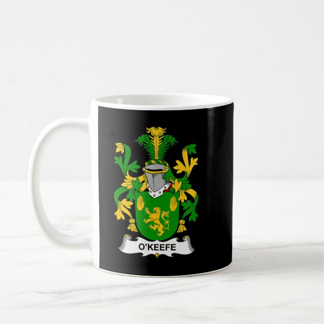 Taza De Café Escudo de armas de O'Keefe  (Izquierda)
