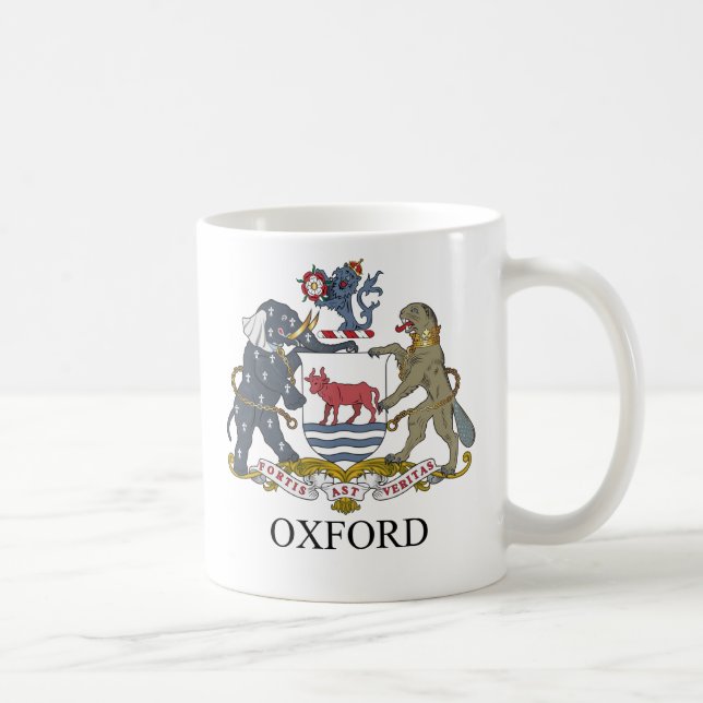 Taza De Café Escudo de armas de Oxford (Derecha)