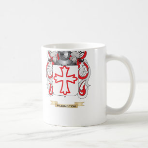 Taza De Café Escudo de armas de Pilkington (escudo de la