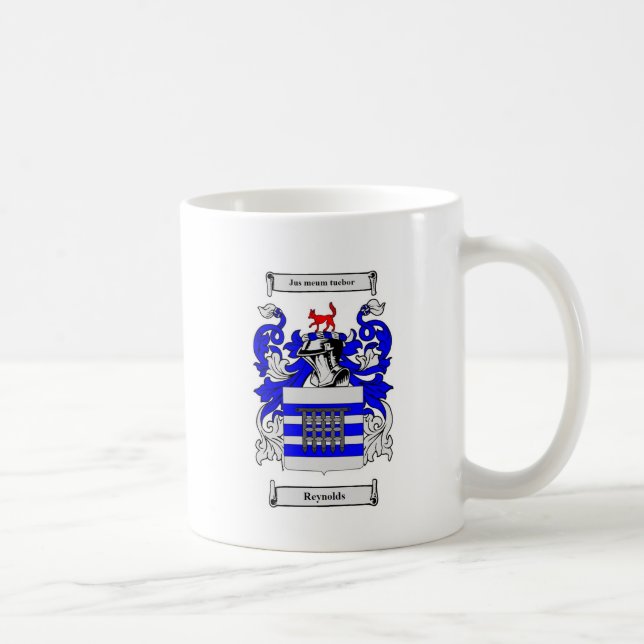 Taza De Café Escudo de armas de Reynolds (Derecha)