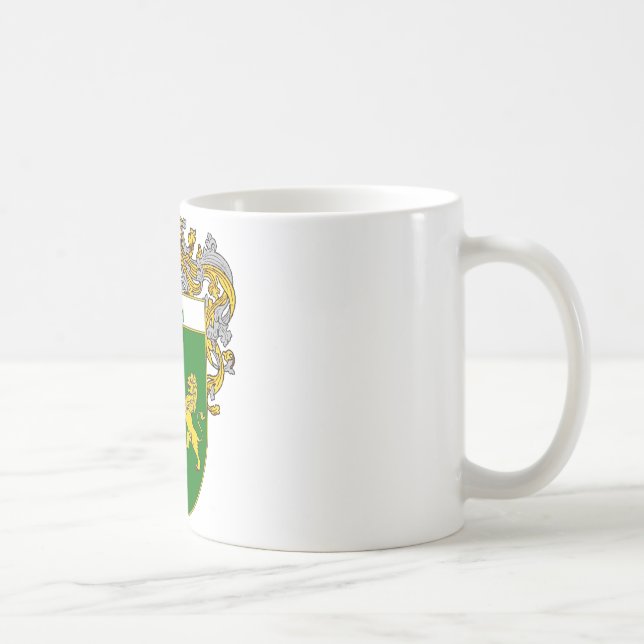 Taza De Café Escudo de armas de Riley (cubierto) (Derecha)