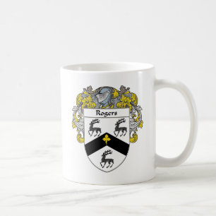 Taza De Café Escudo de armas de Rogers (cubierto)