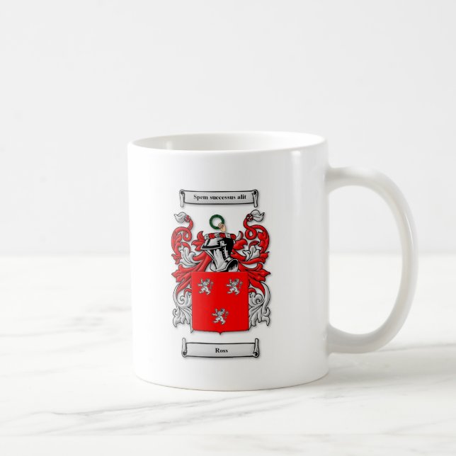 Taza De Café Escudo de armas de Ross (Derecha)