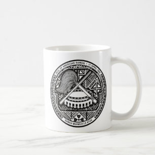 Taza De Café Escudo de armas de Samoa Americana