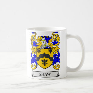 Taza De Café Escudo de armas de SHAW