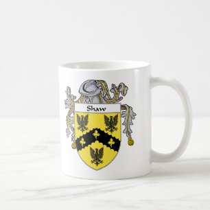 Taza De Café Escudo de armas de Shaw (cubierto)