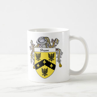 Taza De Café Escudo de armas de Shaw (cubierto)