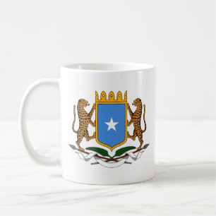 Taza De Café Escudo de armas de Somalia Café Mug