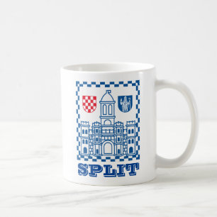 Taza De Café Escudo de armas de Split, Croacia