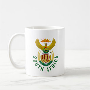 Taza De Café Escudo de armas de Sudáfrica