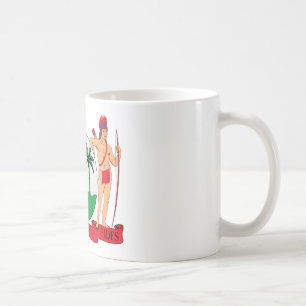 Taza De Café Escudo de armas de Suriname