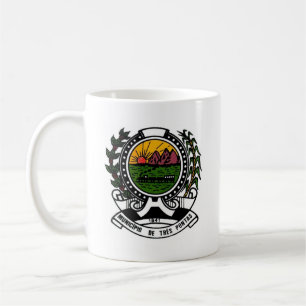 Taza De Café Escudo de armas de Três Pontas, Minas Gerais