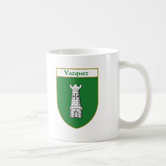 Taza De Café Escudo de armas de Vázquez/escudo de la familia