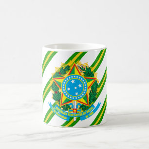 Taza De Café Escudo de armas del Brasil