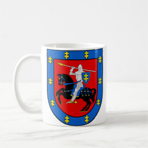 Taza De Café Escudo de armas del condado de Vilnius