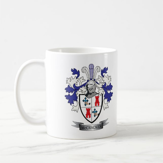 Taza De Café Escudo de armas del escudo de la familia de (Izquierda)