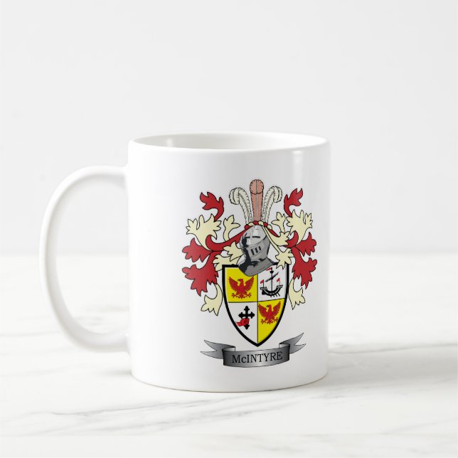 Taza De Café Escudo de armas del escudo de la familia de (Izquierda)