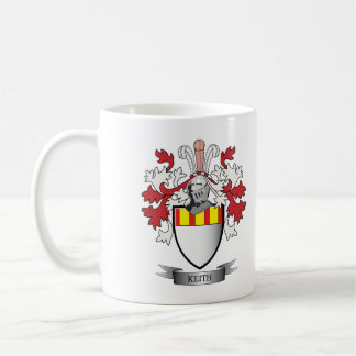 Taza De Café Escudo de armas del escudo de la familia de Keith