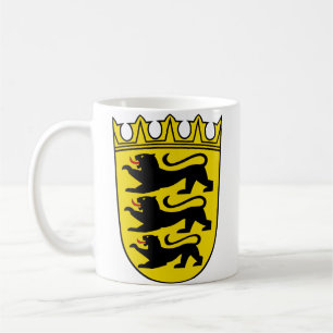 Taza De Café Escudo de armas del estado alemán Baden-Wurttember