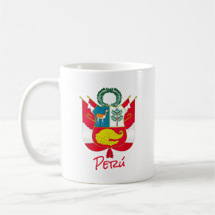 Taza De Café Escudo de armas del Perú