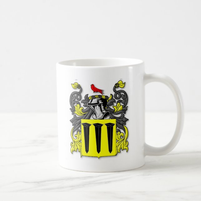 Taza De Café Escudo de armas del procurador (Derecha)