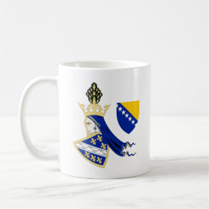Taza De Café Escudo de armas del Reino de Bosnia