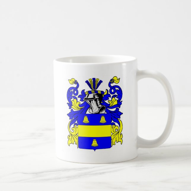 Taza De Café Escudo de armas (inglés) de Bell