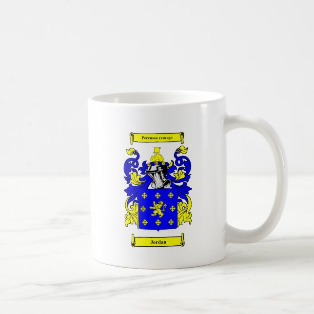 Taza De Café Escudo de armas (inglés) de Jordania (Derecha)