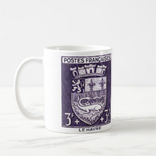 Taza De Café Escudo de armas, La Havre Francia
