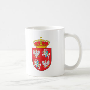 Taza De Café Escudo de armas lituano polaco de la Commonwealth