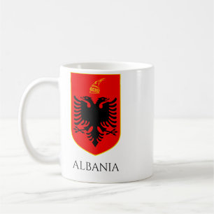 Taza De Café Escudo de Armas Nacional Patrimonio Artístico Alba
