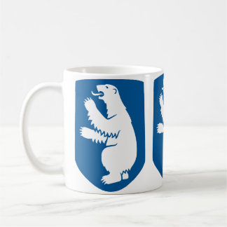 Taza De Café Escudo de Armas Real Vintage Danés de Groenlandia