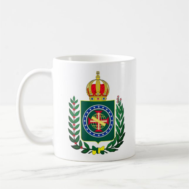 Taza De Café Escudo de armas - Segundo Imperio del Brasil (Izquierda)