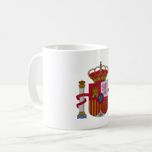 Taza De Café escudo de armas símbolo emblema bandera de España 
