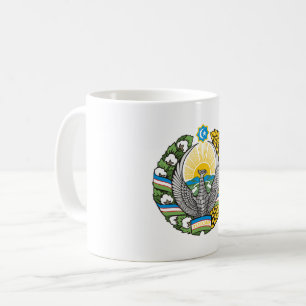 Taza De Café escudo de armas símbolo emblema bandera del país U
