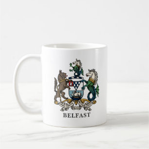 Taza De Café Escudo de Belfast