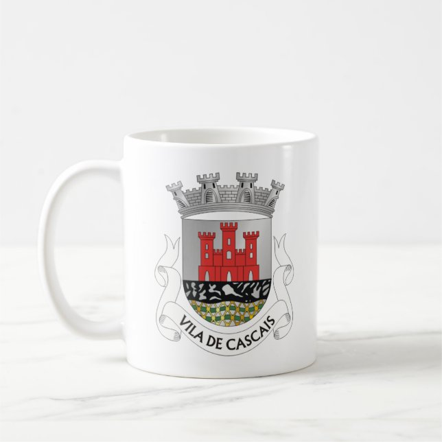 Taza De Café Escudo de Cascais, Portugal (Izquierda)