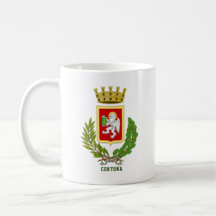 Taza De Café Escudo de Cortona (Italia)