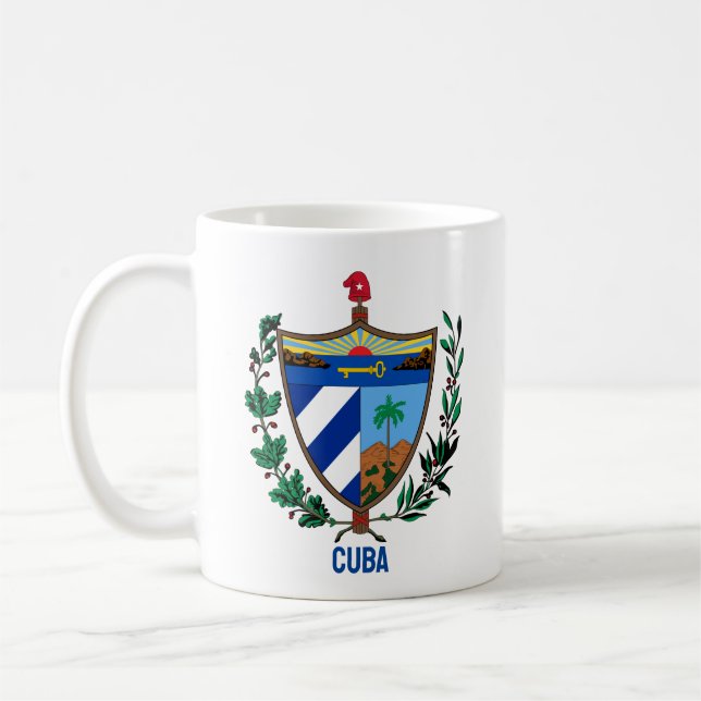 Taza De Café Escudo de Cuba (Izquierda)