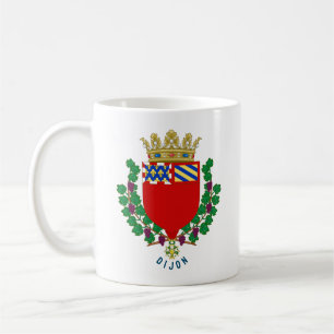 Taza De Café Escudo de Dijon, Francia