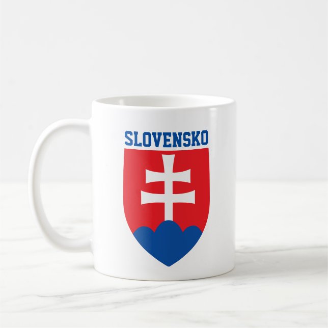 Taza De Café Escudo de Eslovaquia (Izquierda)
