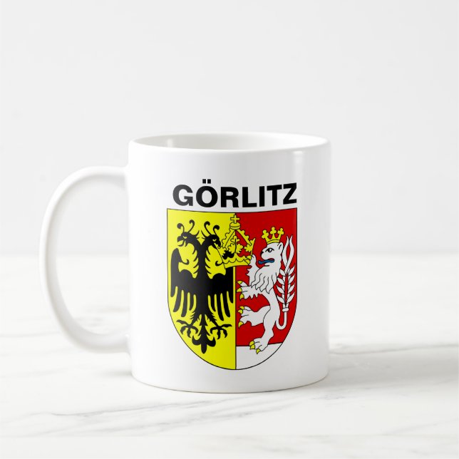 Taza De Café Escudo de Görlitz, Alemania (Izquierda)