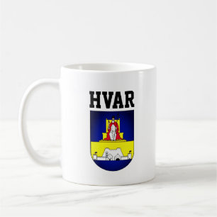 Taza De Café Escudo de Hvar - Croacia