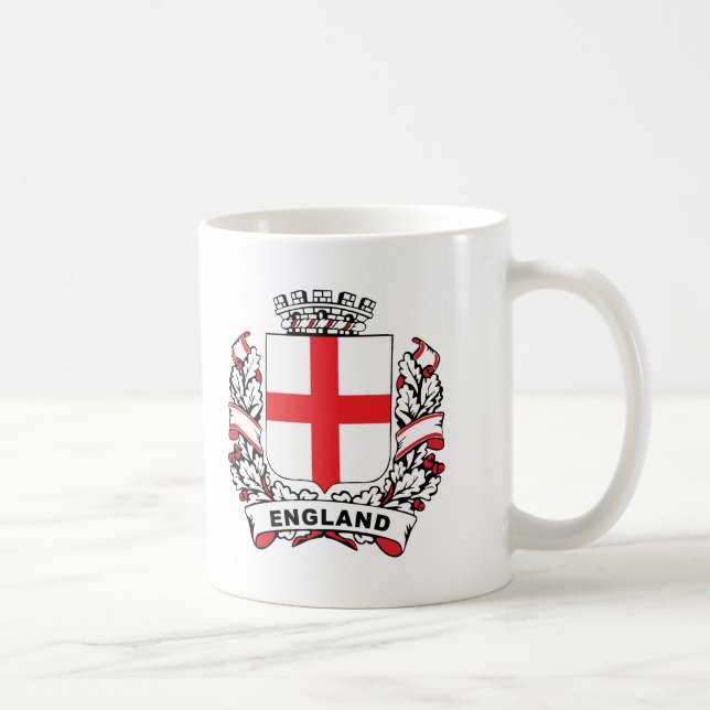 Taza De Café Escudo de Inglaterra (Derecha)