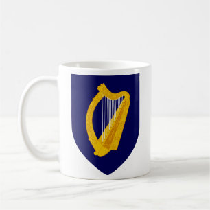 Taza De Café Escudo de Irlanda
