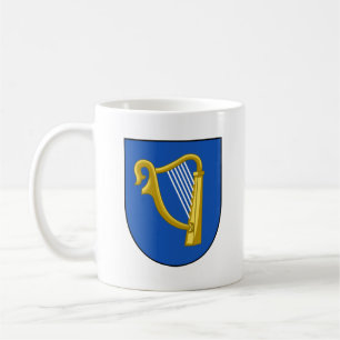 Taza De Café Escudo de Irlanda