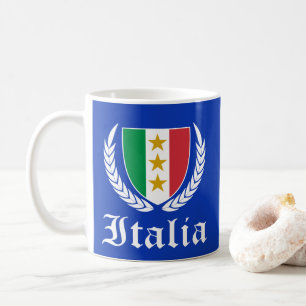 Taza De Café Escudo de Italia